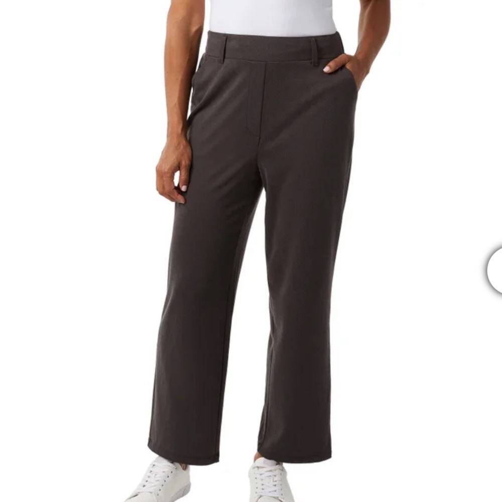 NWT 32 Degrees Women's Wide-Leg Pants in Dark Charcoal